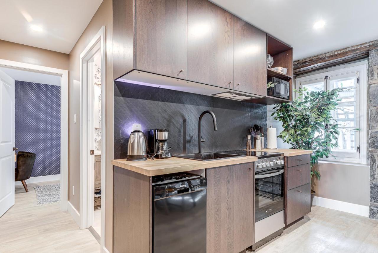 North House - Beautiful Vieux 2 Bedroom Apt Quebeque Exterior foto