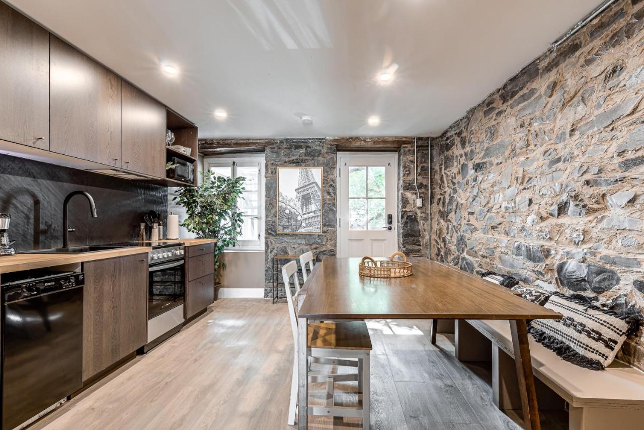 North House - Beautiful Vieux 2 Bedroom Apt Quebeque Exterior foto